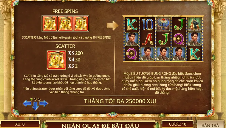 Khám Phá Bí Ẩn Cổ Đại Cùng Slot Game Book Of Dead Tại BomWin Siêu Hấp Dẫn