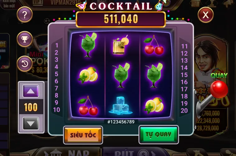 Khám Phá Siêu Phẩm Slot Game Cocktail Tại BomWin Với Đồ Họa Cực Kỳ Bắt Mắt