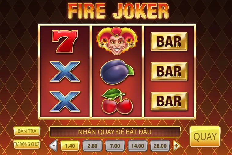 Trải Nghiệm Siêu Phẩm Slot Game Fire Joker Tại BomWin Với Tỷ Lệ Thưởng Cực Cao
