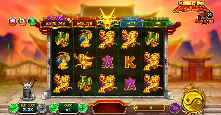 Slot Game Kung Fu Panda Tại BomWin Siêu Phẩm Võ Thuật Săn Hũ Đỉnh Cao