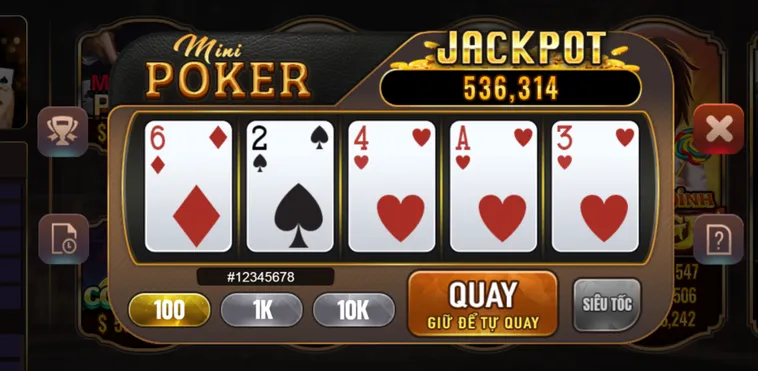 Chinh Phục Siêu Phẩm Slot Game Mini Poker Tại BomWin Đầy Kịch Tính Nhất