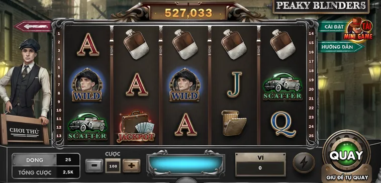 Cách Chơi Slot Game Peaky Blinders Tại BomWin Chiến Thuật Thắng Lớn