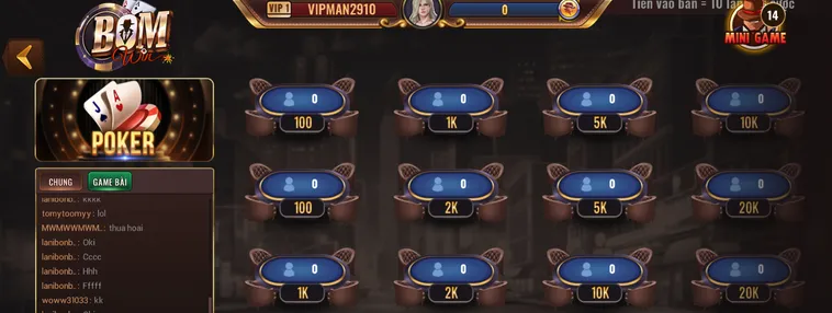 Poker Tại BomWin Sân Chơi Đẳng Cấp Cho Những Cao Thủ Yêu Thích Tranh Tài