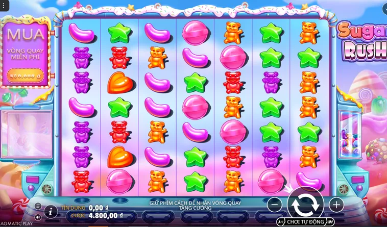 Slot Game Sugar Rush Tại BomWin Trò Chơi Quay Hũ Đẳng Cấp Với Phần Thưởng Lớn