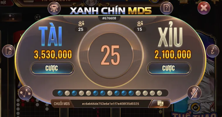 Trải Nghiệm Công Nghệ Cá Cược Tài Xỉu MD5 Tại BomWin Minh Bạch Nhất