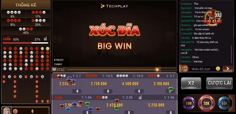 Chinh Phục Siêu Phẩm Xóc Đĩa BigWin Tại BomWin Với Giải Thưởng Khủng